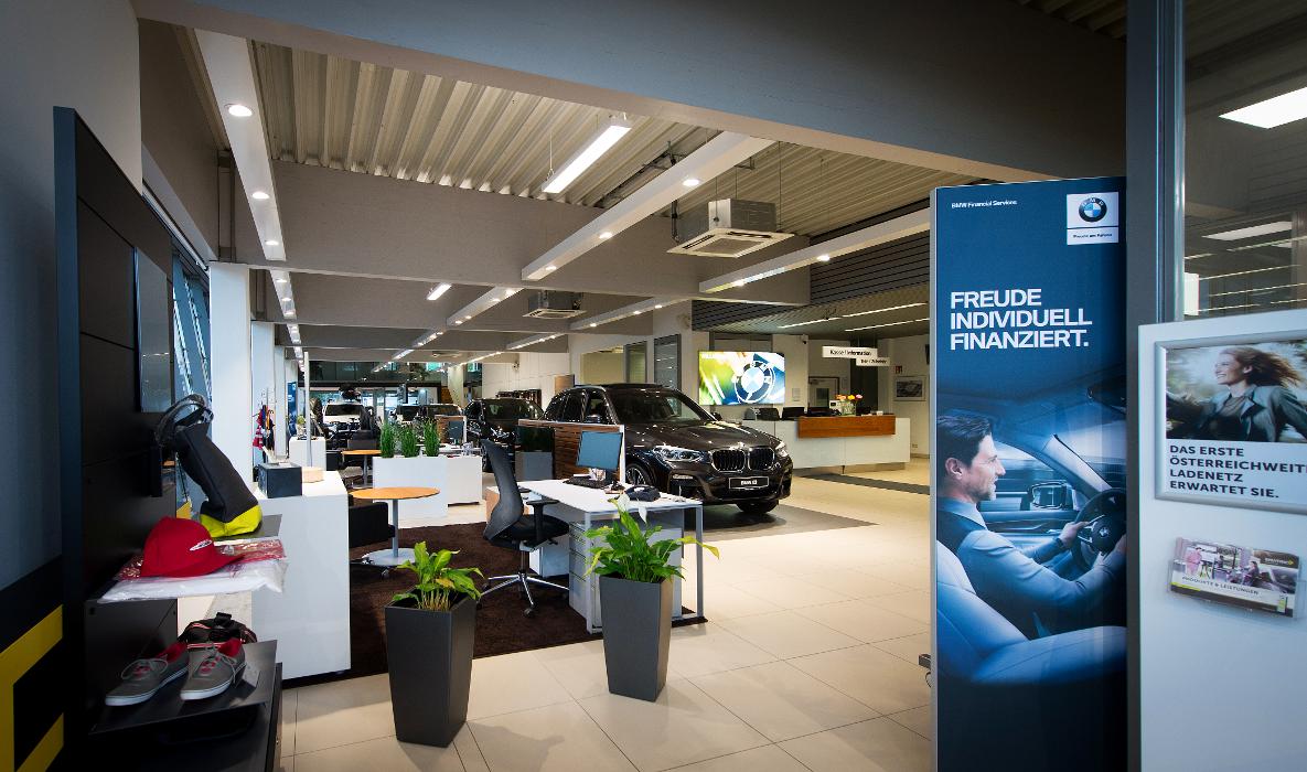 BMW Denzel Langenrohr, Europastraße in Asparn