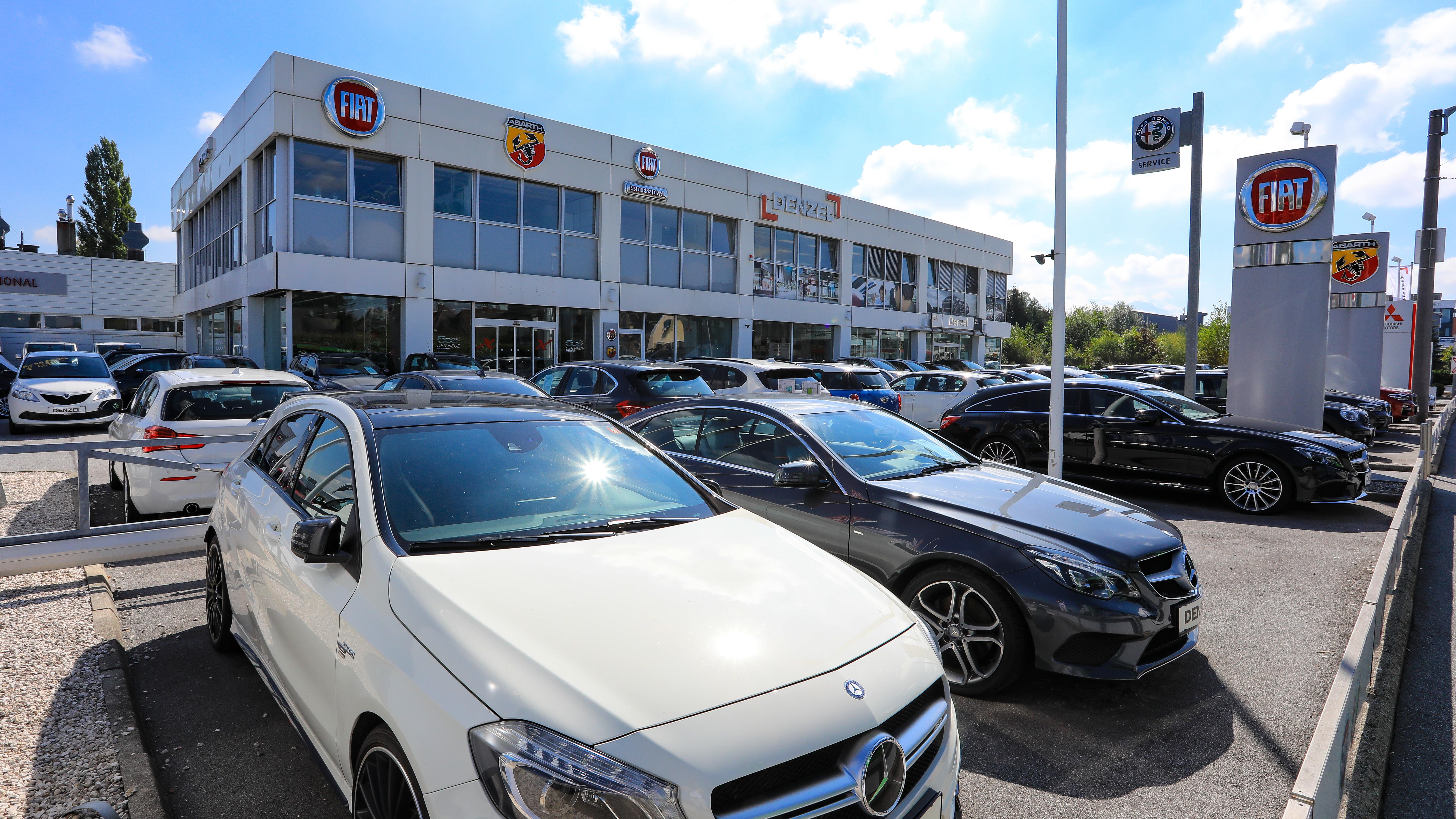 Fiat Denzel Salzburg, Innsbrucker Bundesstraße in Salzburg