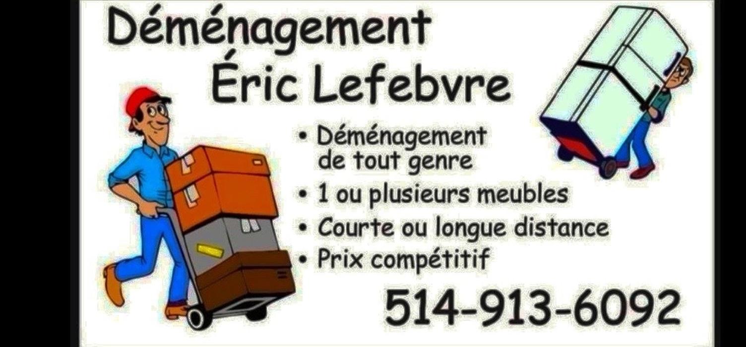 Déménagement Eric Lefebvre