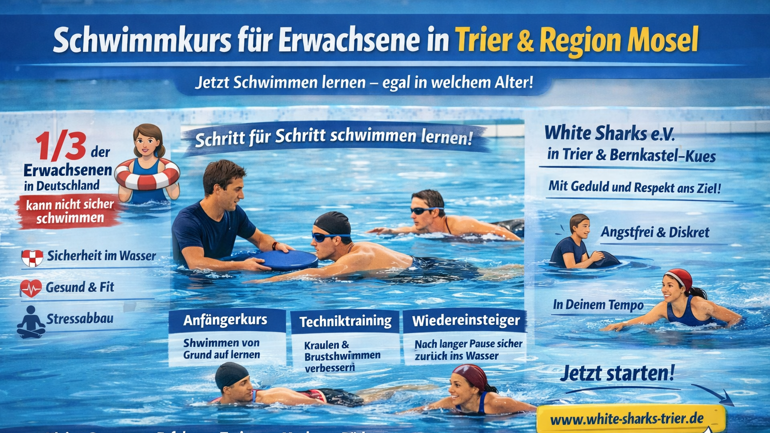 White Sharks Trier e.V., Am Herrenbrünnchen in Trier