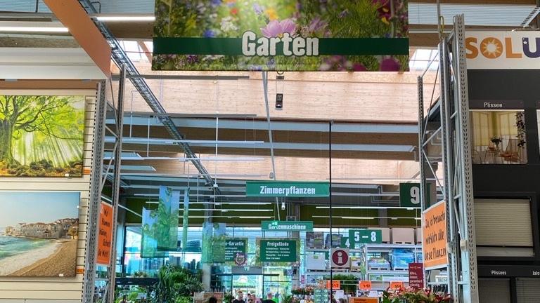 HORNBACH Gartenmarkt Eisenstadt, Haidäcker-Park in Eisenstadt