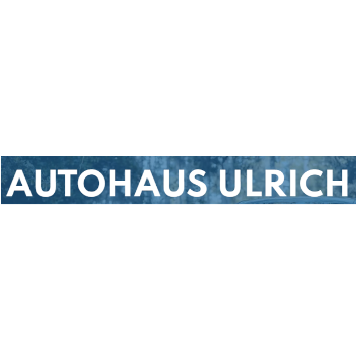 Logo Autohaus Ulrich GmbH Autorisierter Ford Service Betrieb