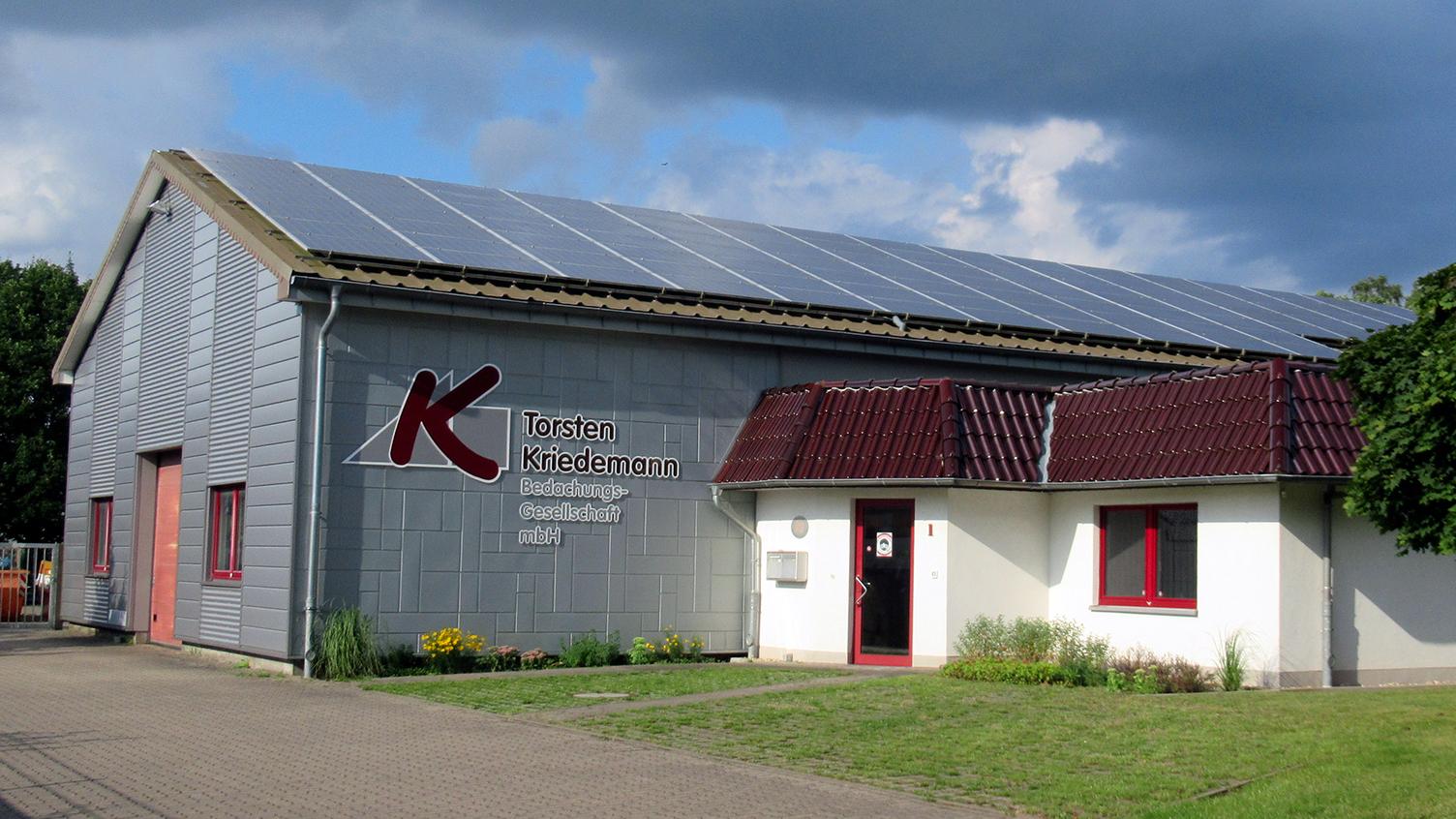 Torsten Kriedemann Bedachungs GmbH, Rudolf-Diesel-Weg in Mölln