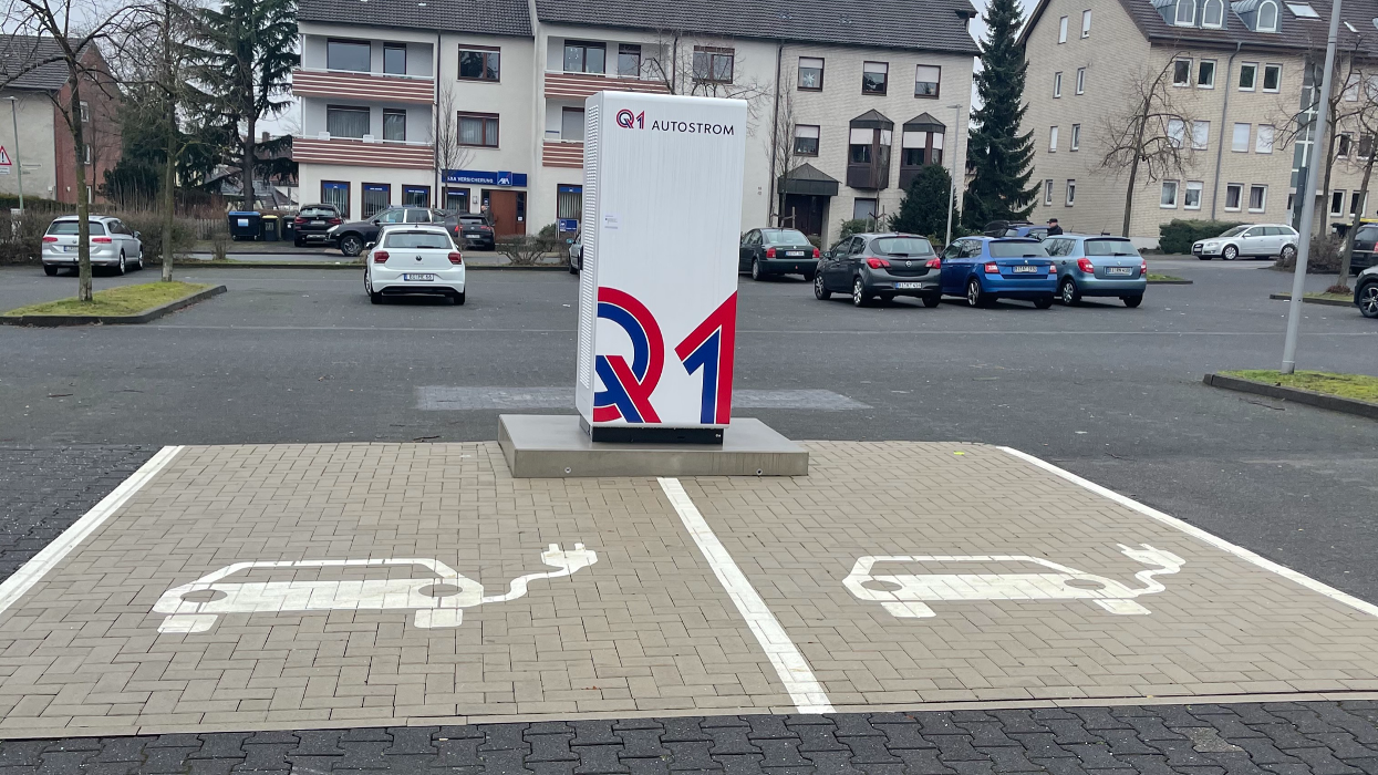 Q1 Autostrom Ladestation, Gotenstraße in Bielefeld