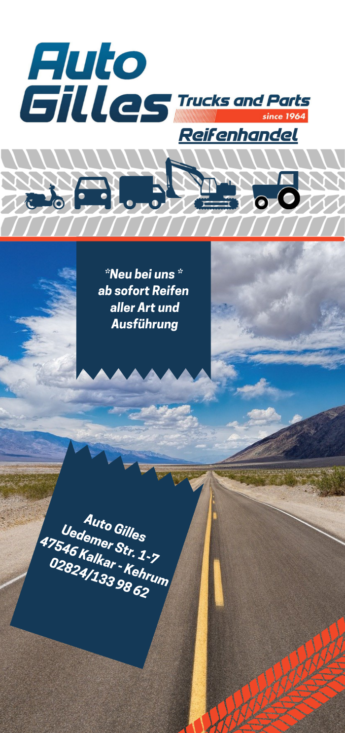 Auto Gilles, Uedemer Straße in Kalkar