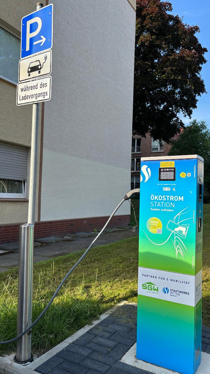 Stadtwerke Witten Ladestation, Fröbelstraße in Witten