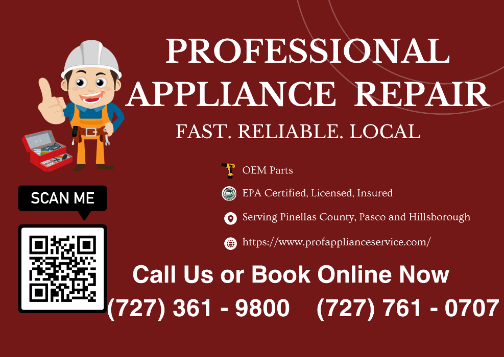 Professional Appliance Repair - Tarpon Springs, FL
