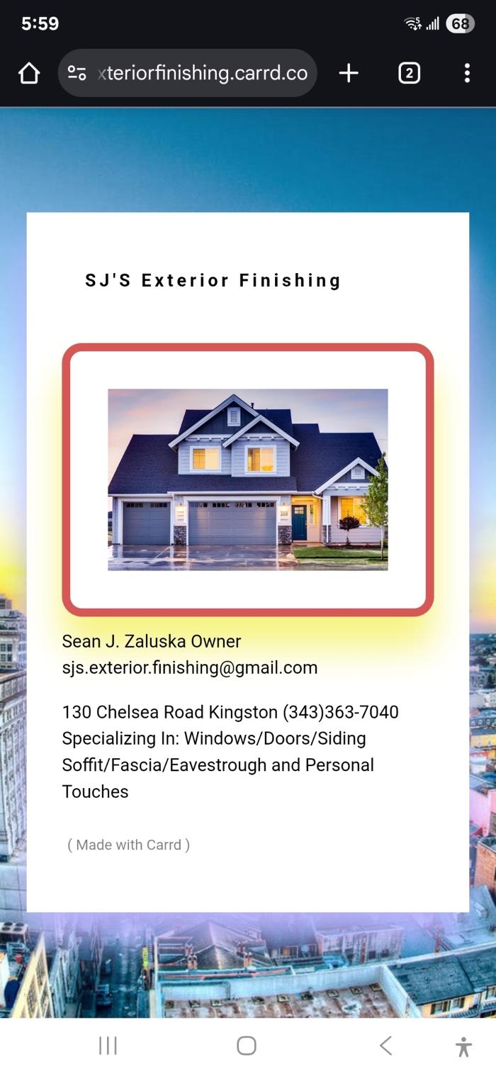 SJ's Exterior Finishing