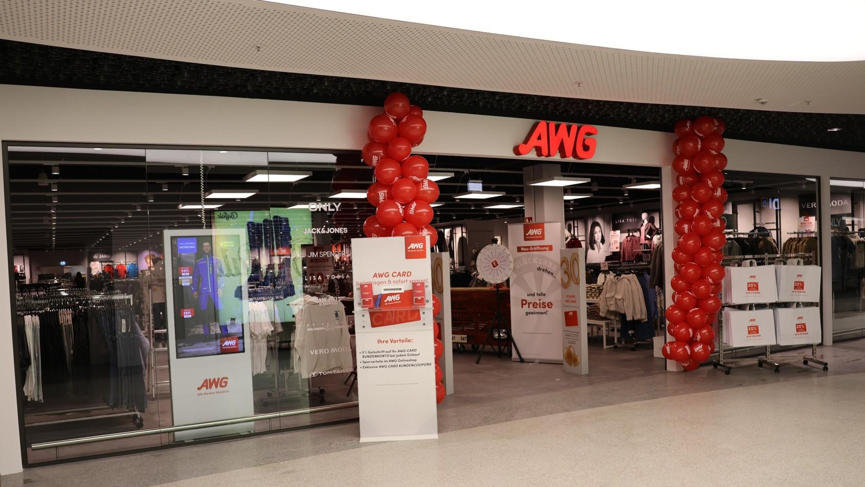 AWG Mode Center Ottobrunn, Unterhachinger Straße in Ottobrunn