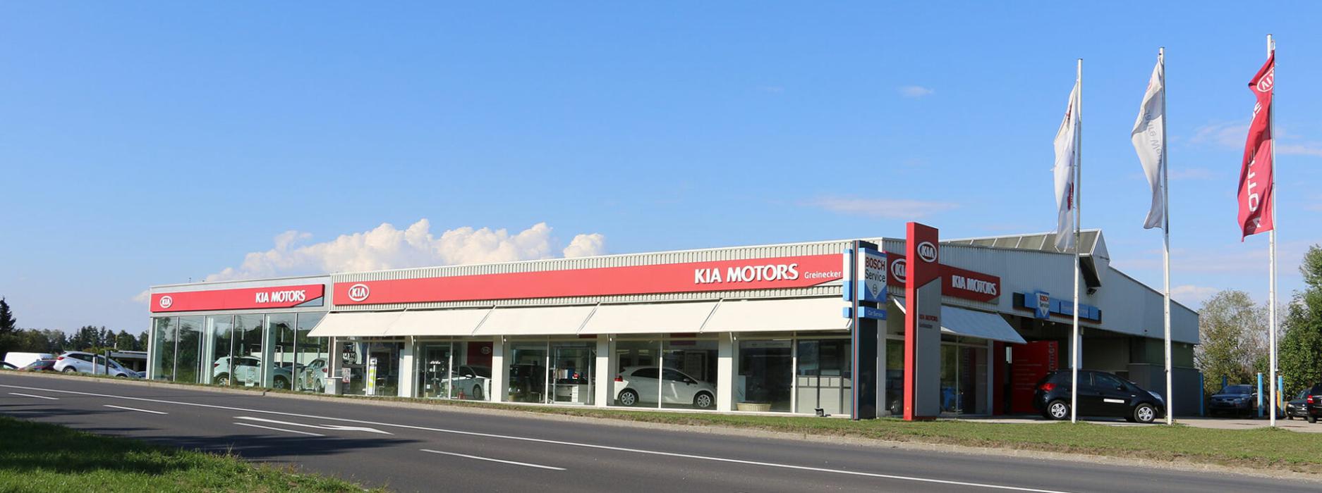 Autohaus Greinecker - KIA Wels, Kieswerkstraße in Gunskirchen