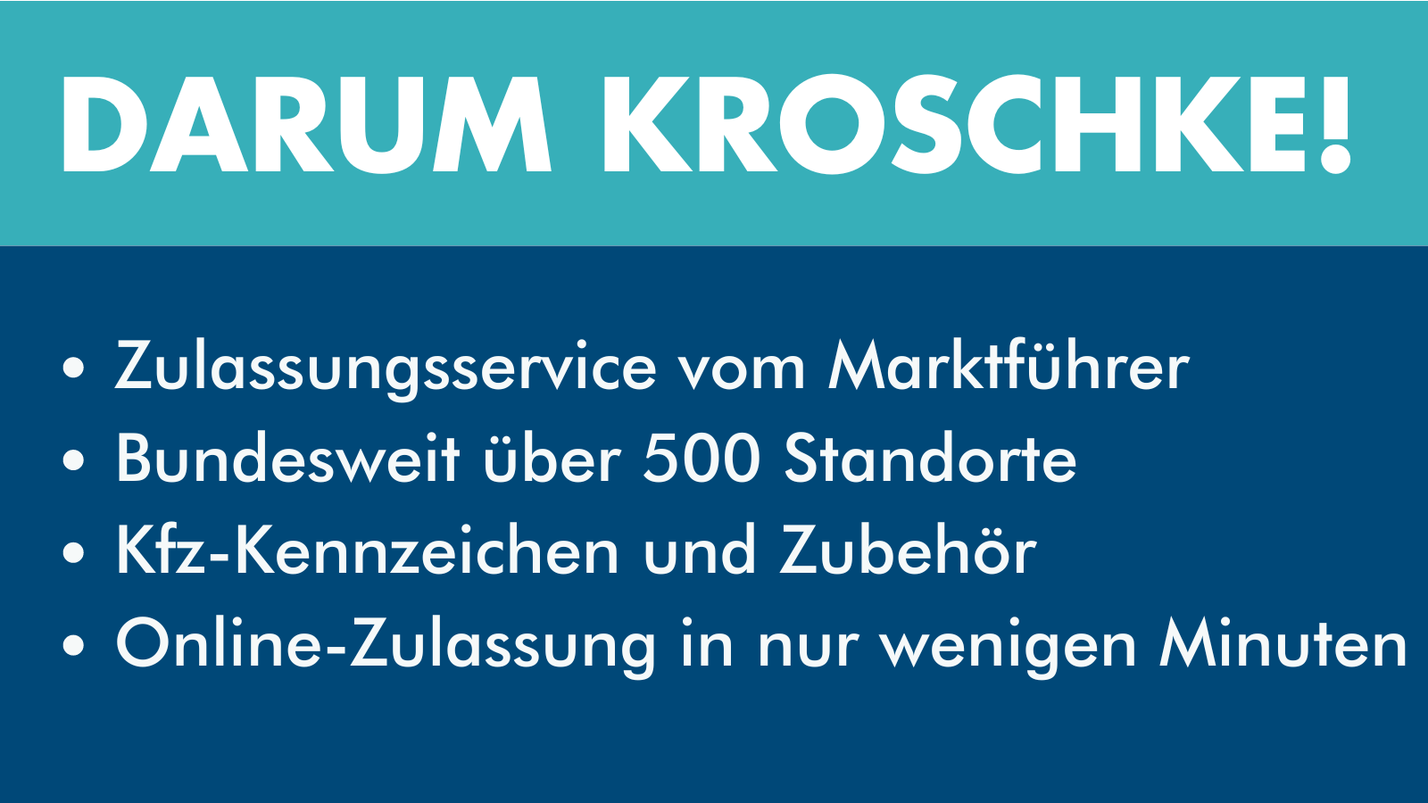 Kroschke Kfz Kennzeichen, Kantstraße in Oberhausen