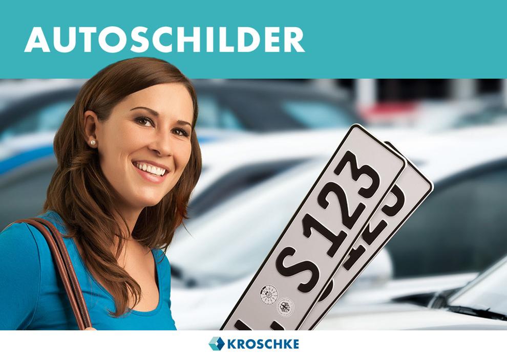 Kroschke Kfz Kennzeichen, Kantstraße in Oberhausen