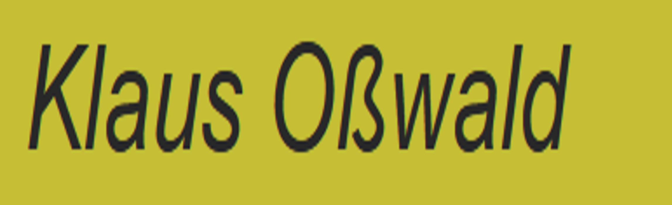 Logo Klaus Oßwald Baumaschinen Logo Klaus Oßwald Baumaschinen