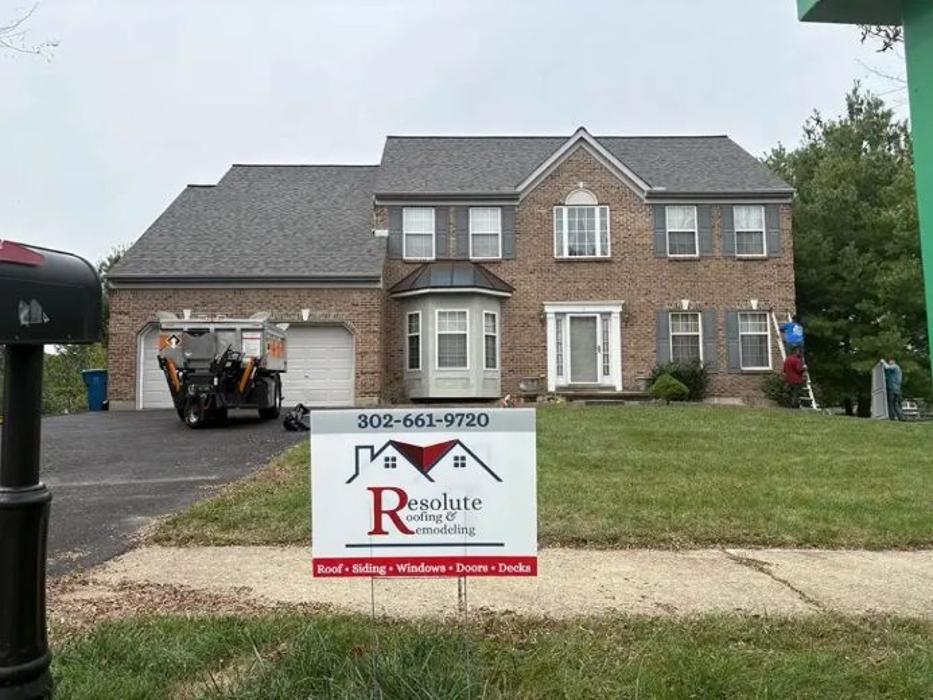 Resolute Roofing and Remodeling Logo