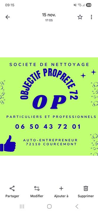 Objectif Propreté 72