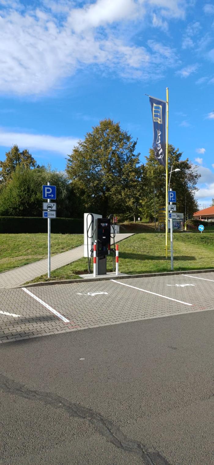 TEAG Mobil-Ladestation, Kasseler Straße in Bad Emstal