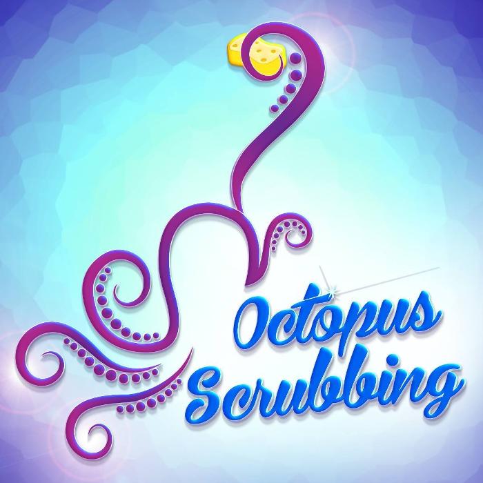 Octopus Scrubbing Logo