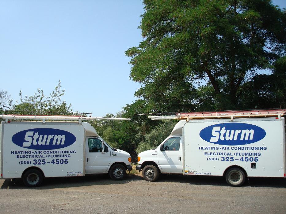 Sturm Heating &amp; Air Conditioning Logo