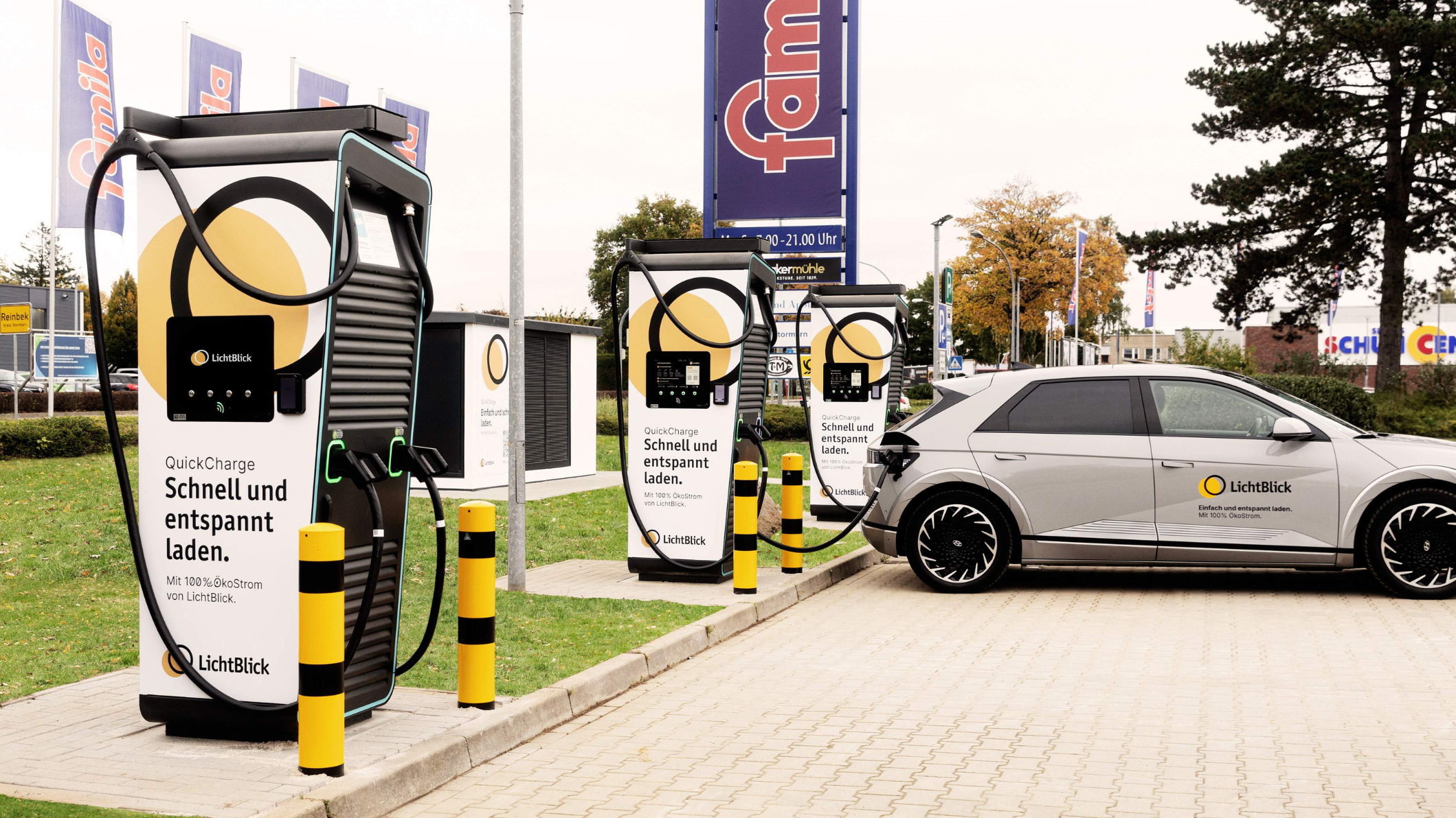 LichtBlick QuickCharge Ladestation, Liebigstraße in Reinbek