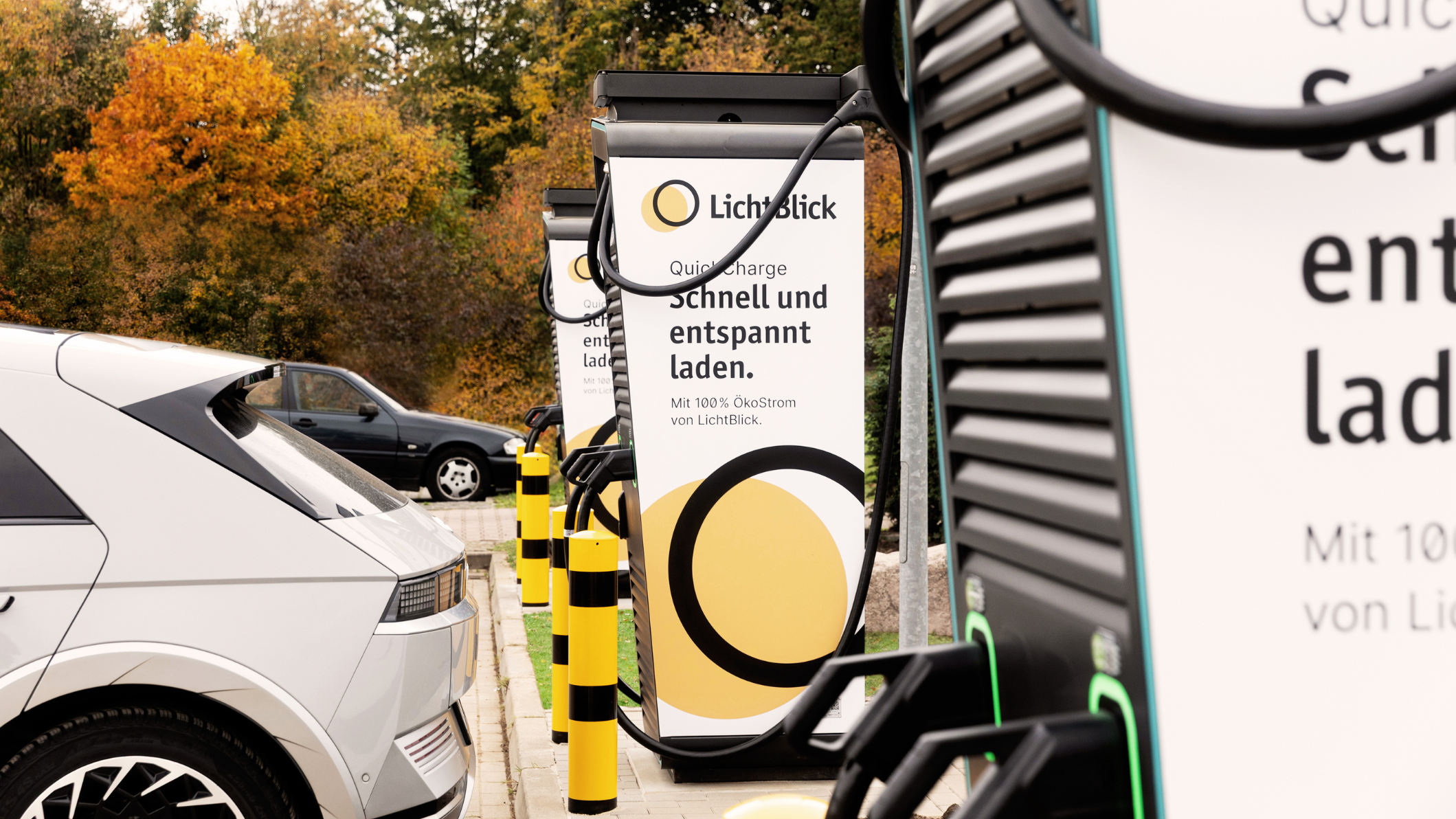 LichtBlick QuickCharge Ladestation, Hans-Fallada-Straße in Stralsund