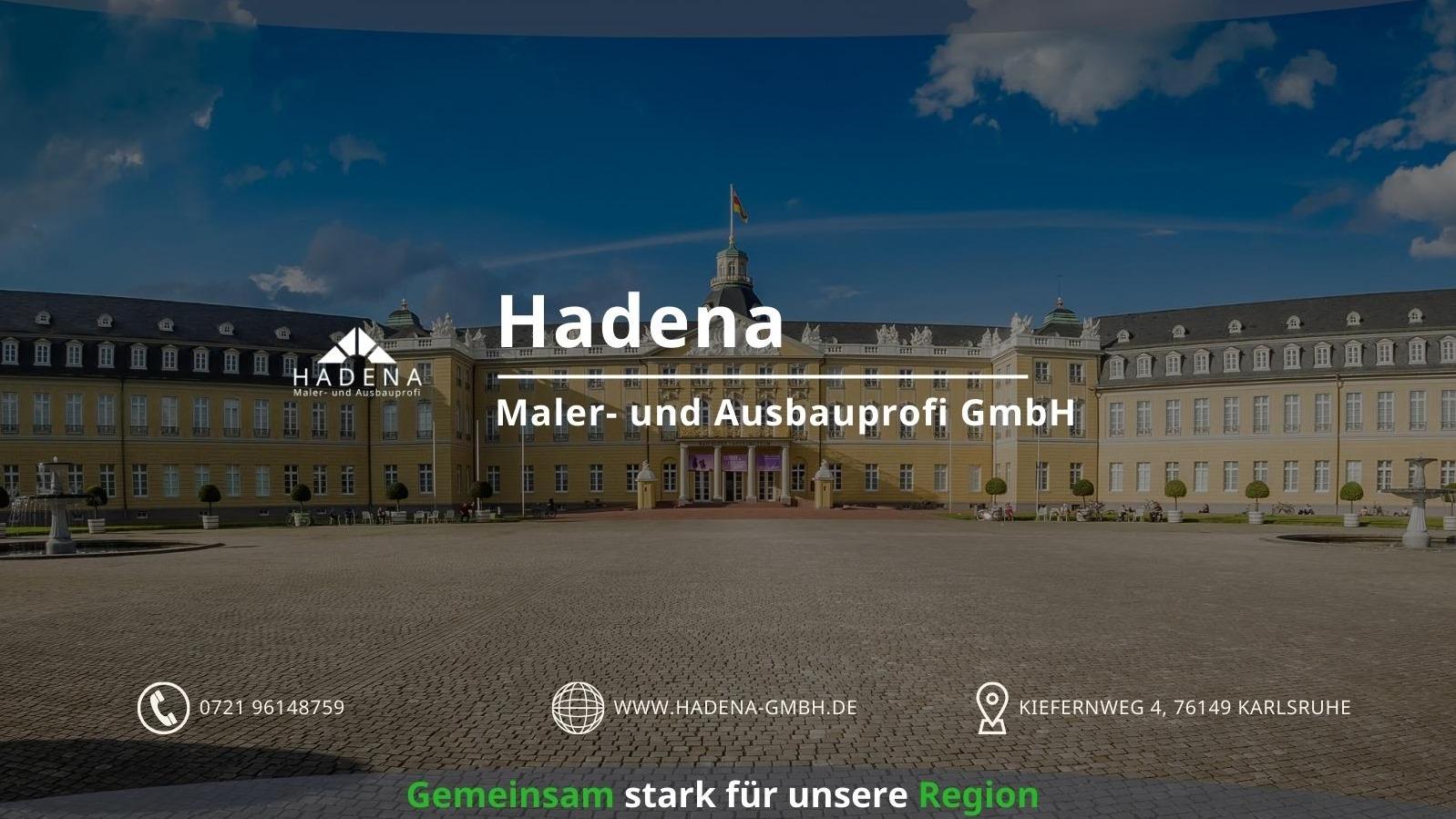 Hadena Maler-und Ausbauprofi GmbH, Johann-Georg-Schlosser-Straße in Karlsruhe