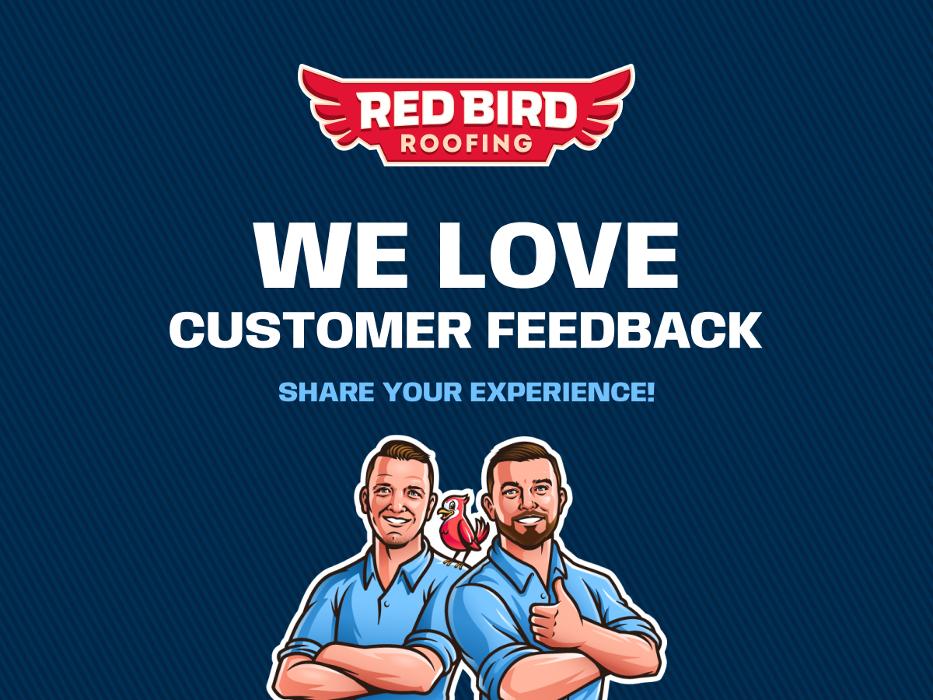 Red Bird Roofing Logo