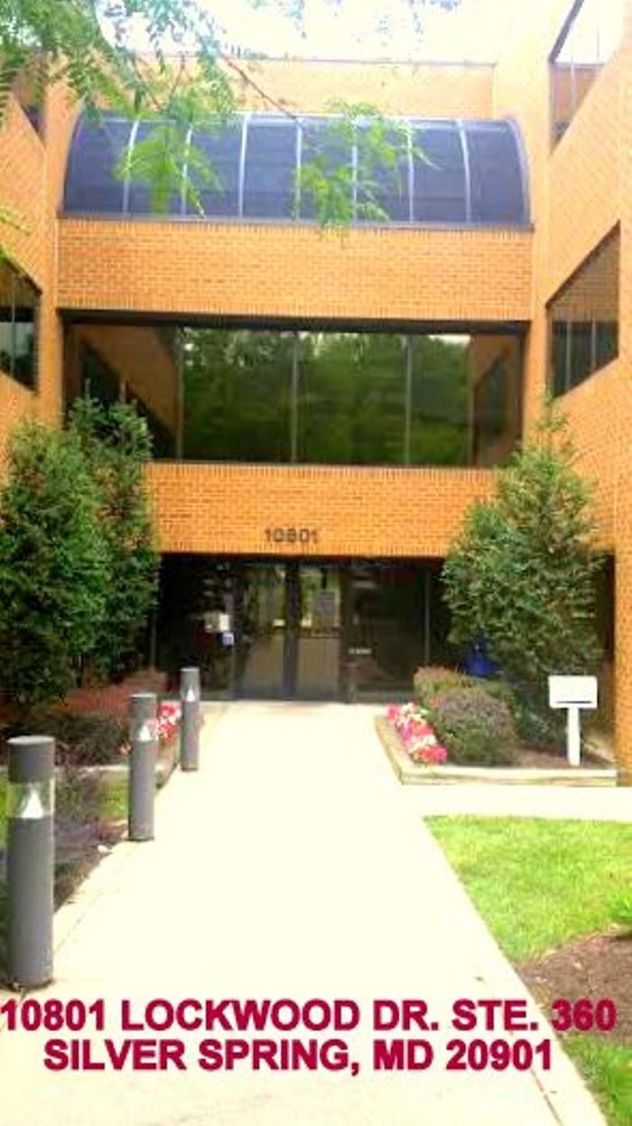 Front office entrance of Montgomery Otolaryngology in Silver Spring, MD