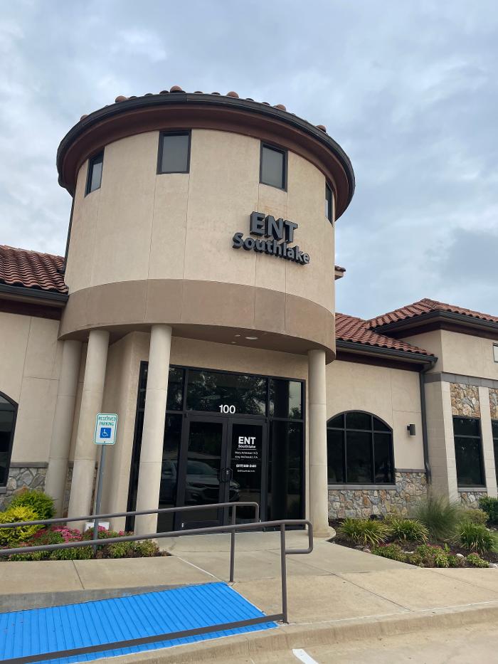 Office building (front) of ENT Southlake