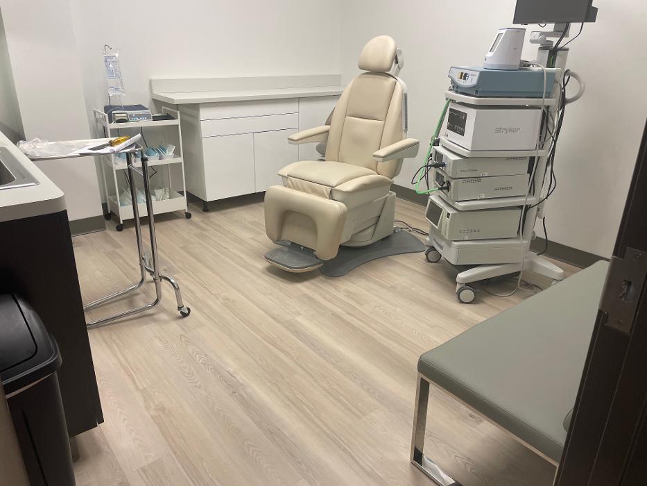 Examination room of ENT Southlake