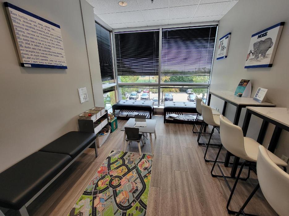 Lobby of The ENT & Allergy Centers of Texas in Allen, TX