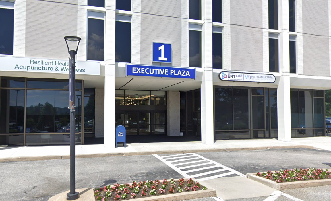 Office building (front) of Maryland Center for Facial Plastic Surgery