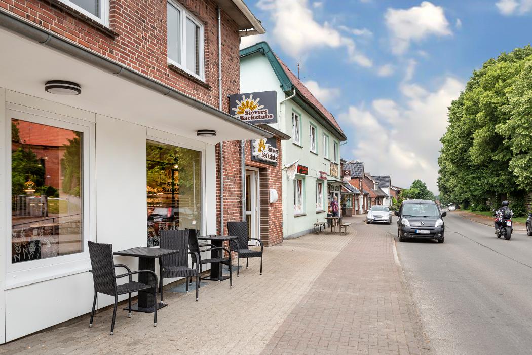 Sievers Backstube, Hauptstraße in Wacken