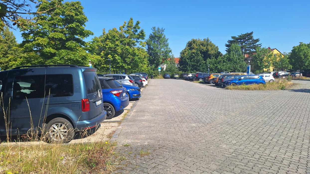 Parkplatz Kurpromenade 6-8, 99947 Bad Langensalza, Kurpromenade in Bad Langensalza