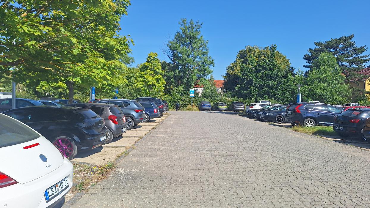 Parkplatz Kurpromenade 6-8, 99947 Bad Langensalza, Kurpromenade in Bad Langensalza