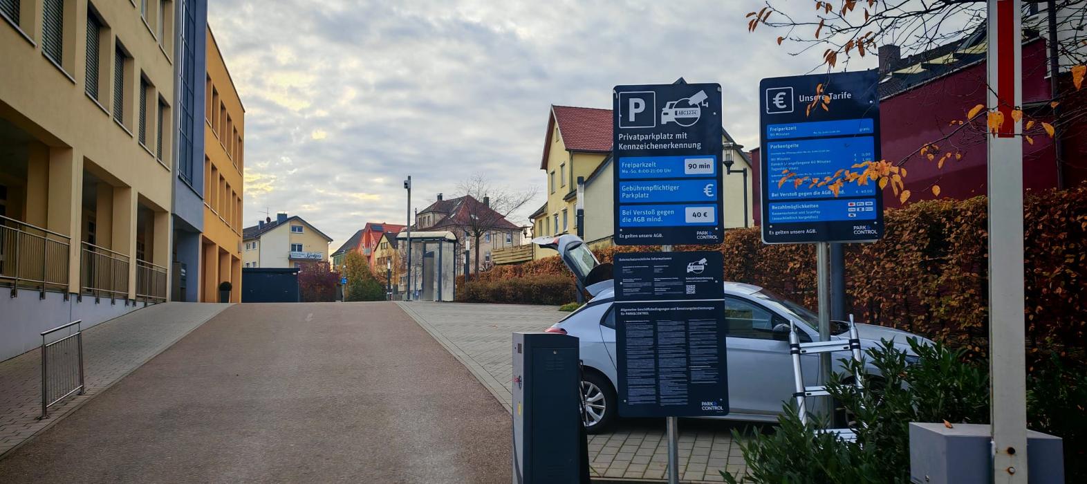 Parkplatz Karlstraße 19, 74405 Gaildorf, Karlstraße in Gaildorf
