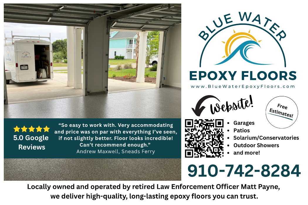 Blue Water Epoxy Floors, LLC Logo