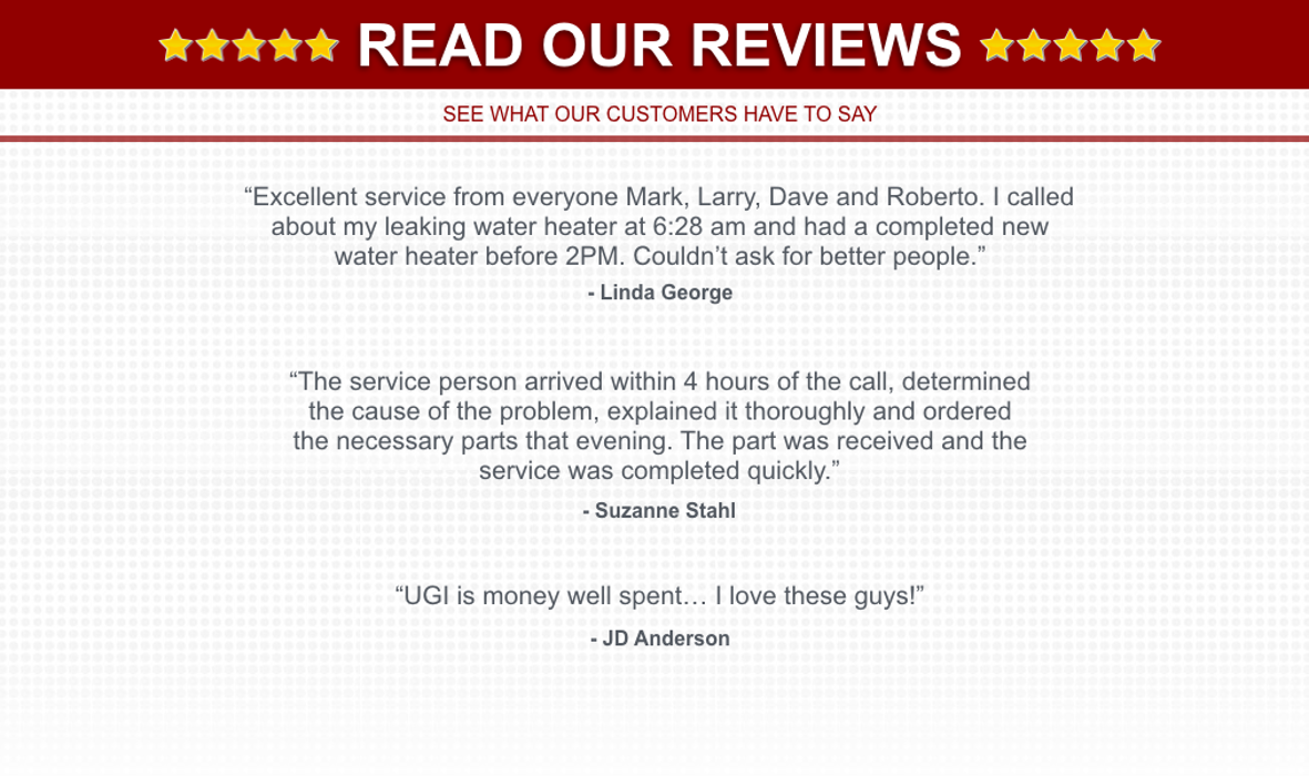 UGI Heating, Cooling & Plumbing Image