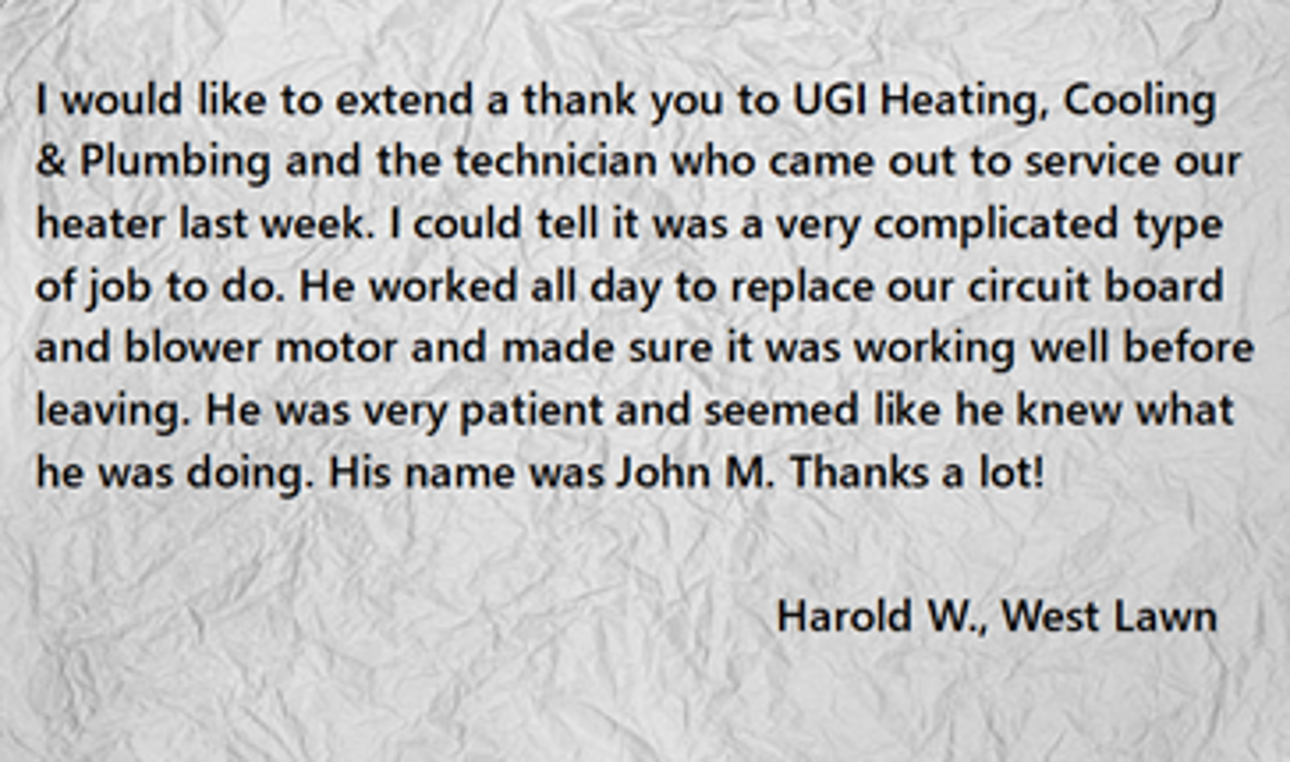 UGI Heating, Cooling & Plumbing Image