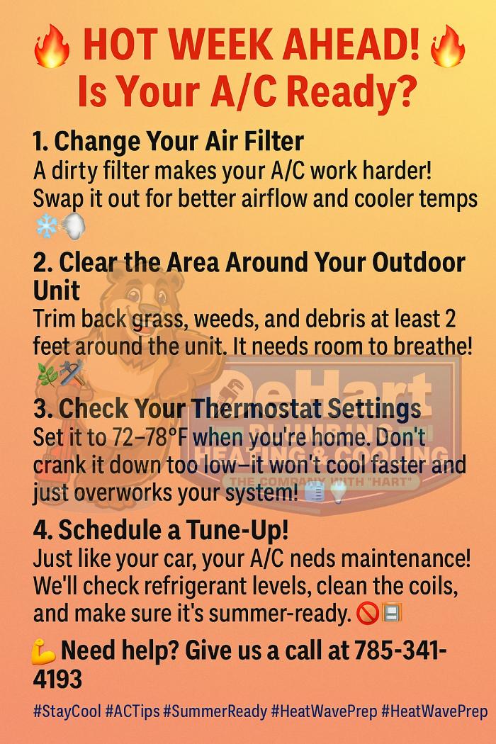 De Hart Plumbing Heating & Cooling - Topeka, KS
