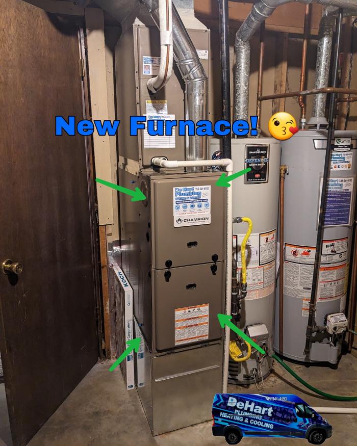 De Hart Plumbing Heating & Cooling - Topeka, KS