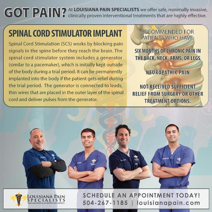 Louisiana Pain Specialists - Kenner Pain Management Clinic - Kenner, LA