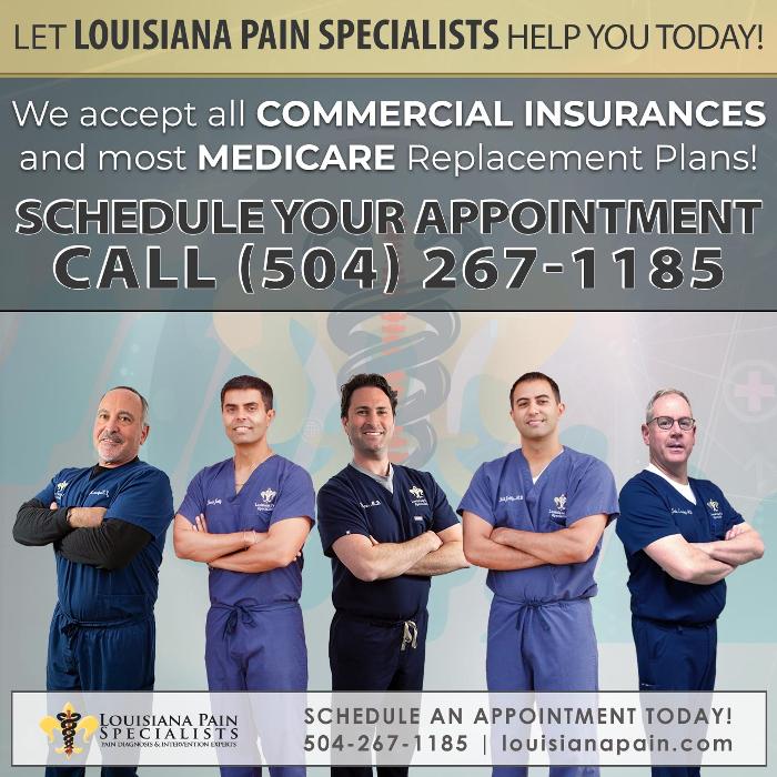 Louisiana Pain Specialists - Kenner Pain Management Clinic - Kenner, LA
