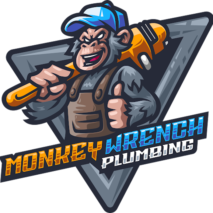 Monkey Wrench Plumbing Logo