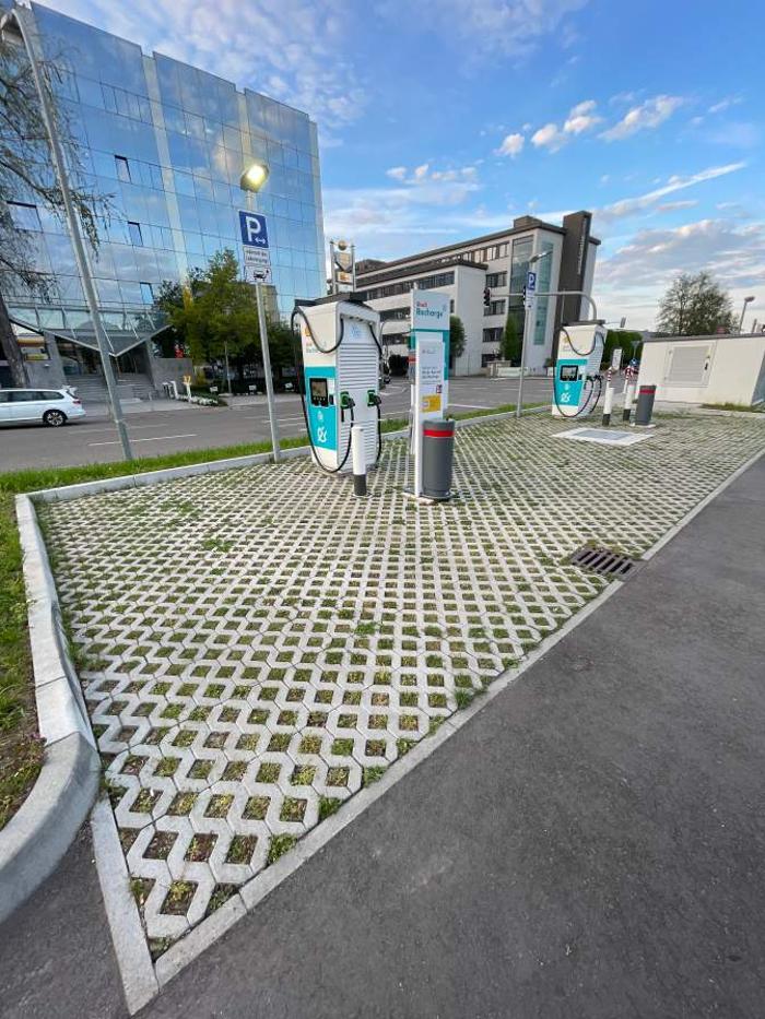 Shell Recharge Charging Station, Erich-Herion-Straße in Fellbach