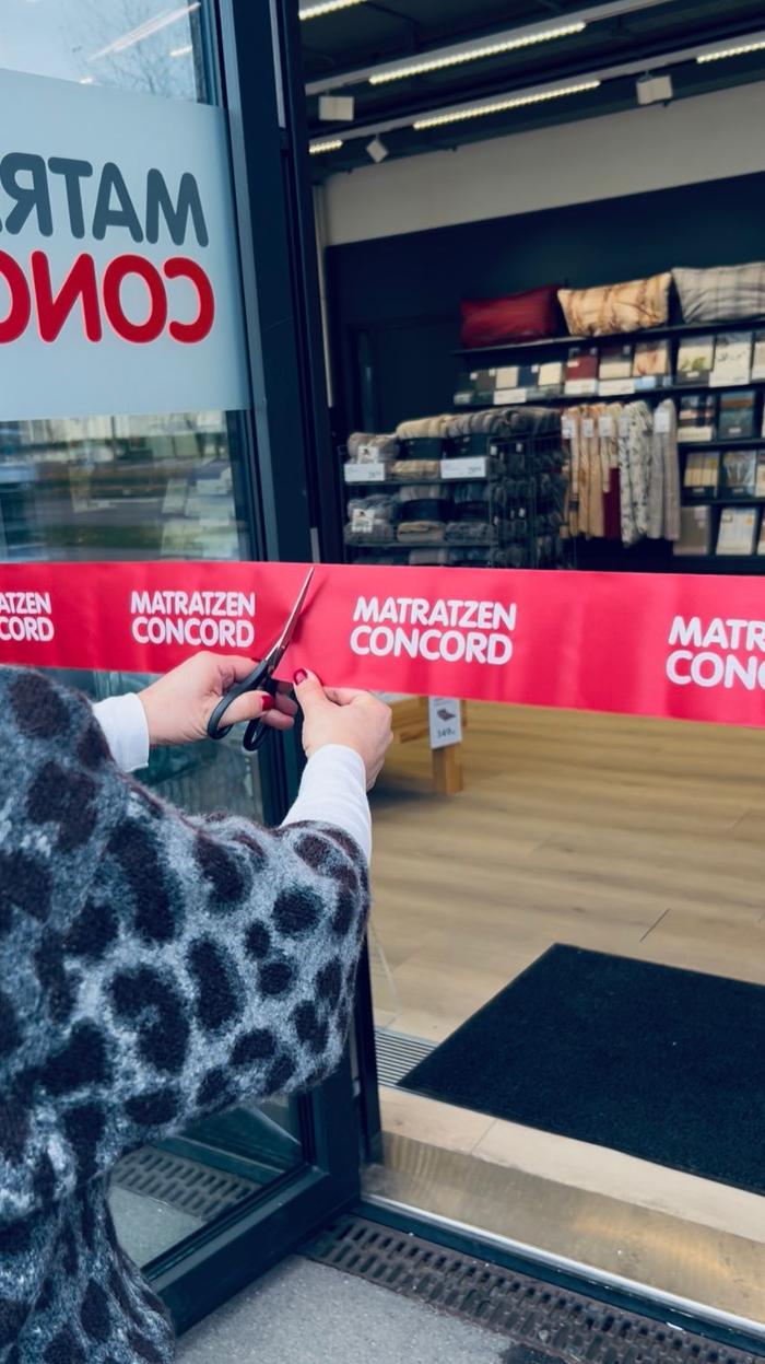 Matratzen Concord Filiale Opfikon (Glattpark), Thurgauerstrasse in Opfikon