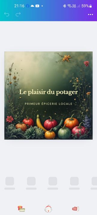 Le Plaisir du Potager épicerie (alimentation au détail)