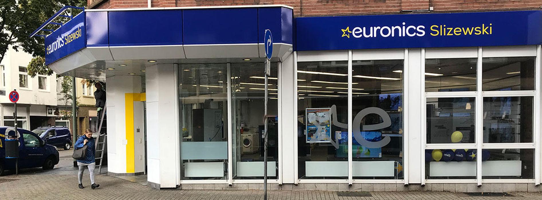 EURONICS Slizewski, Friedrich-Alfred-Straße in Duisburg