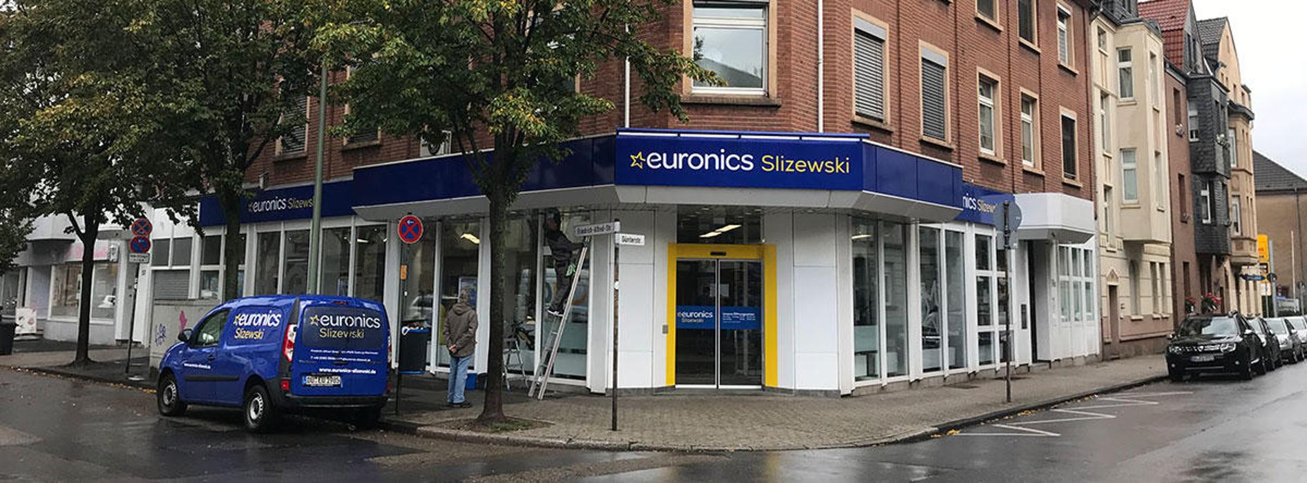 EURONICS Slizewski, Friedrich-Alfred-Straße in Duisburg