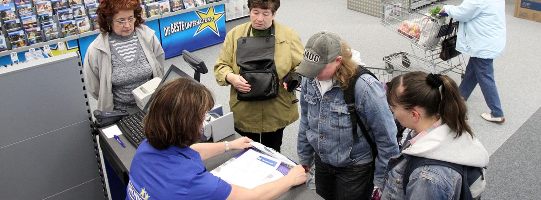 EURONICS XXL Eisenhüttenstadt, Nordpassage in Eisenhüttenstadt