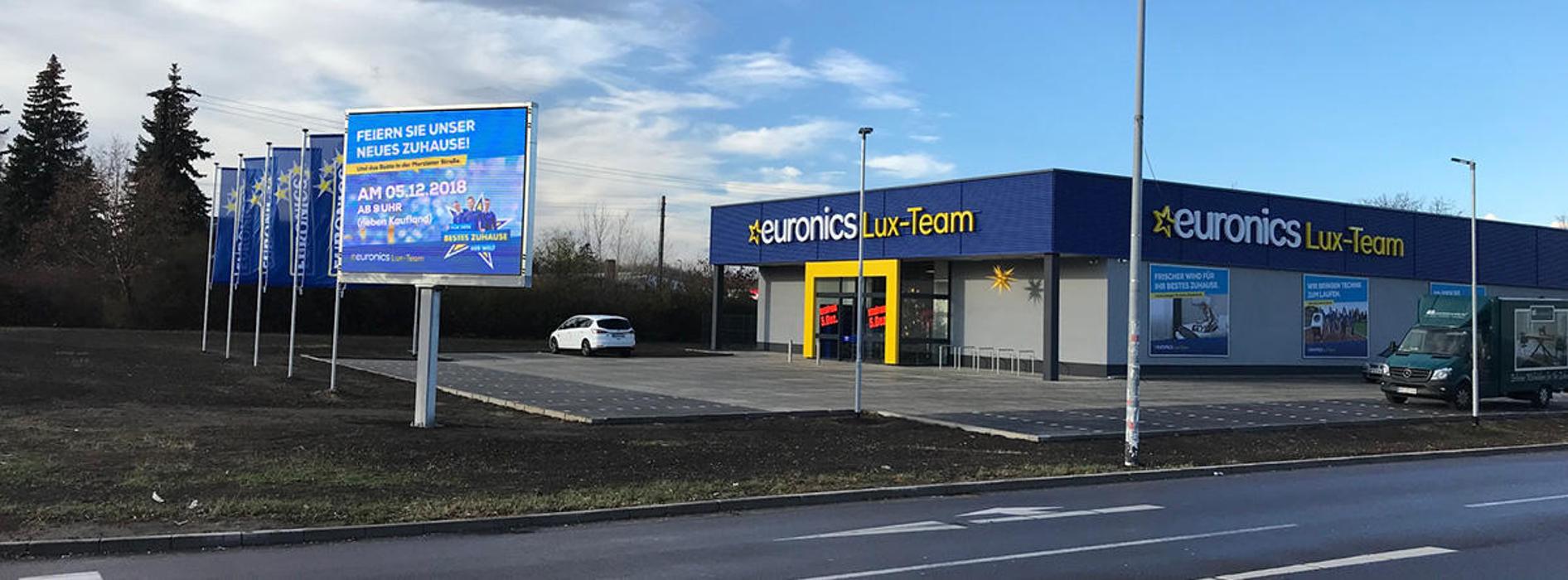 EURONICS Lux-Team, Merziener Straße in Köthen (Anhalt)